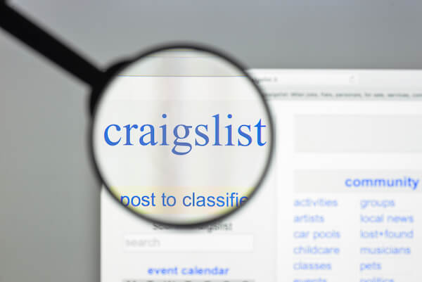 Milan, Italy - August 10, 2017: Craigslist.org Website Homepage. It Is An American Classified Advert